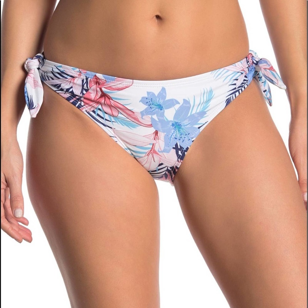 Splendid Pura Vida Side Tie Bikini Bottom NWOT Small Woman/Teen